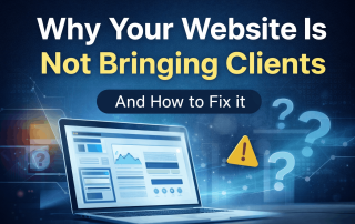 why is your website not bringing clients